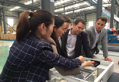 熱烈歡迎德國get Air公司代表蒞臨中科睿賽考察交流